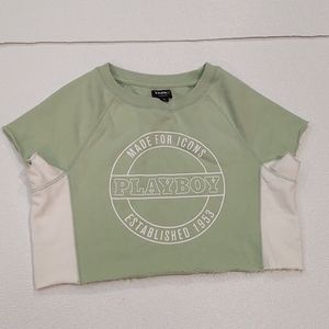 Pacsun NWOT Playboy Cropped Sweater